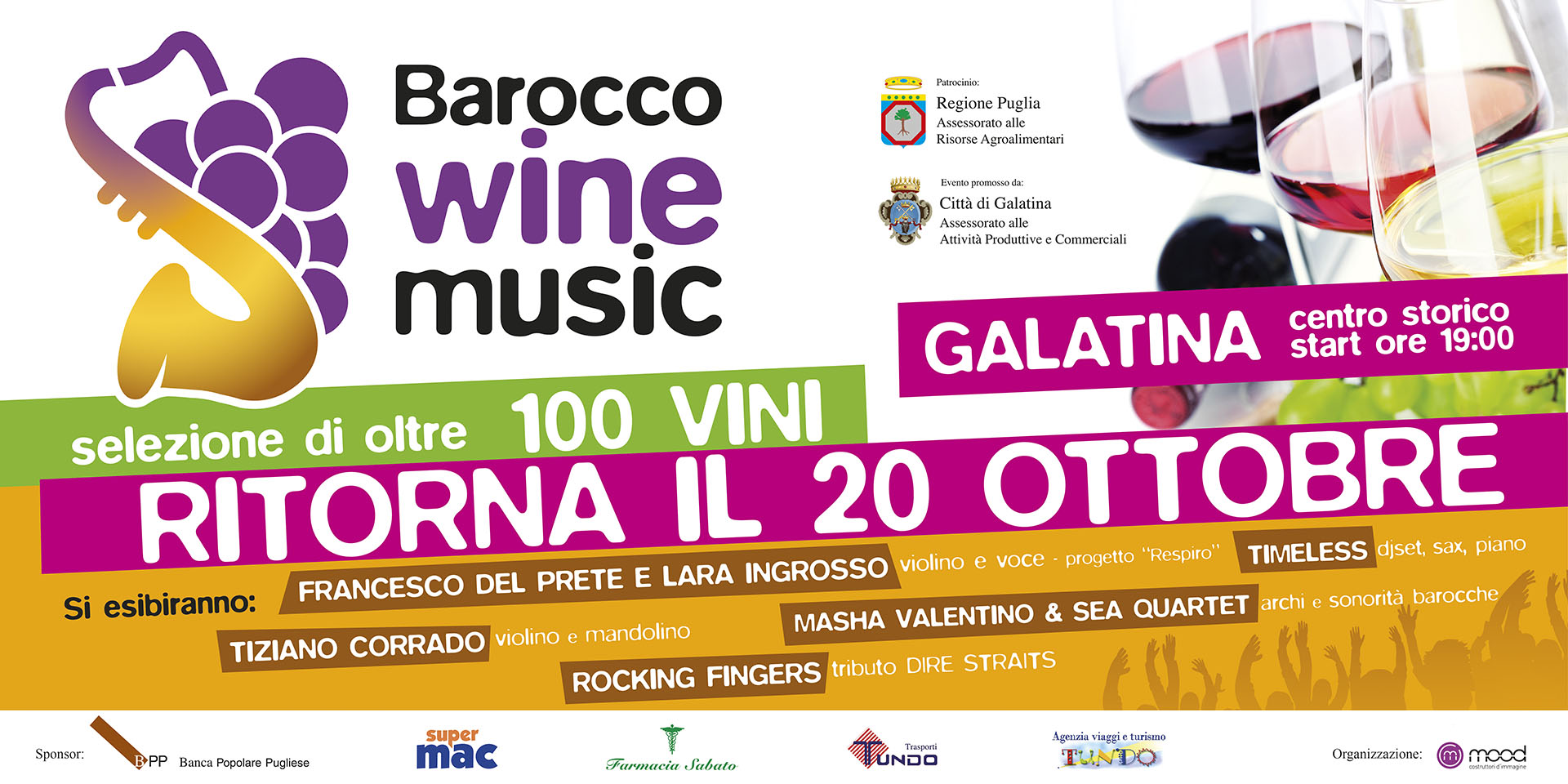 Ritorna a Galatina il Barocco Wine Music